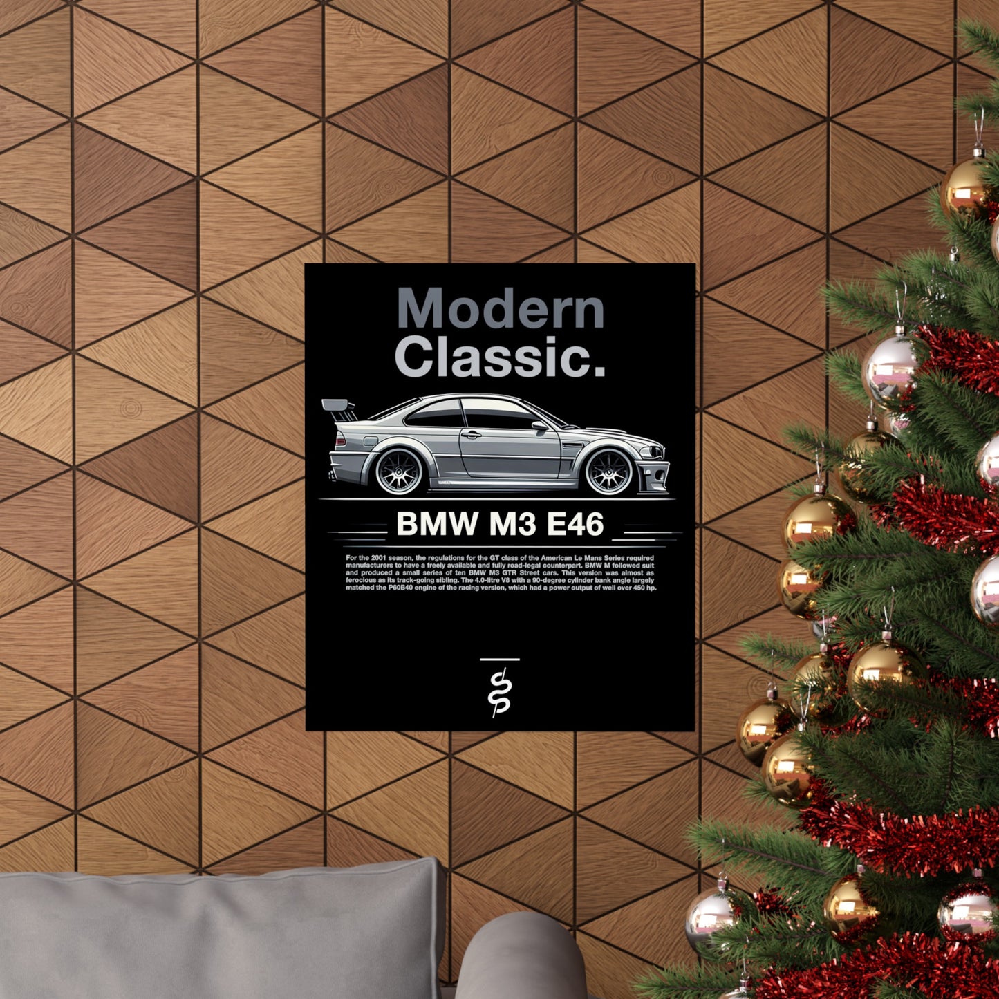 BMW M3 E46 (00-06') Poster