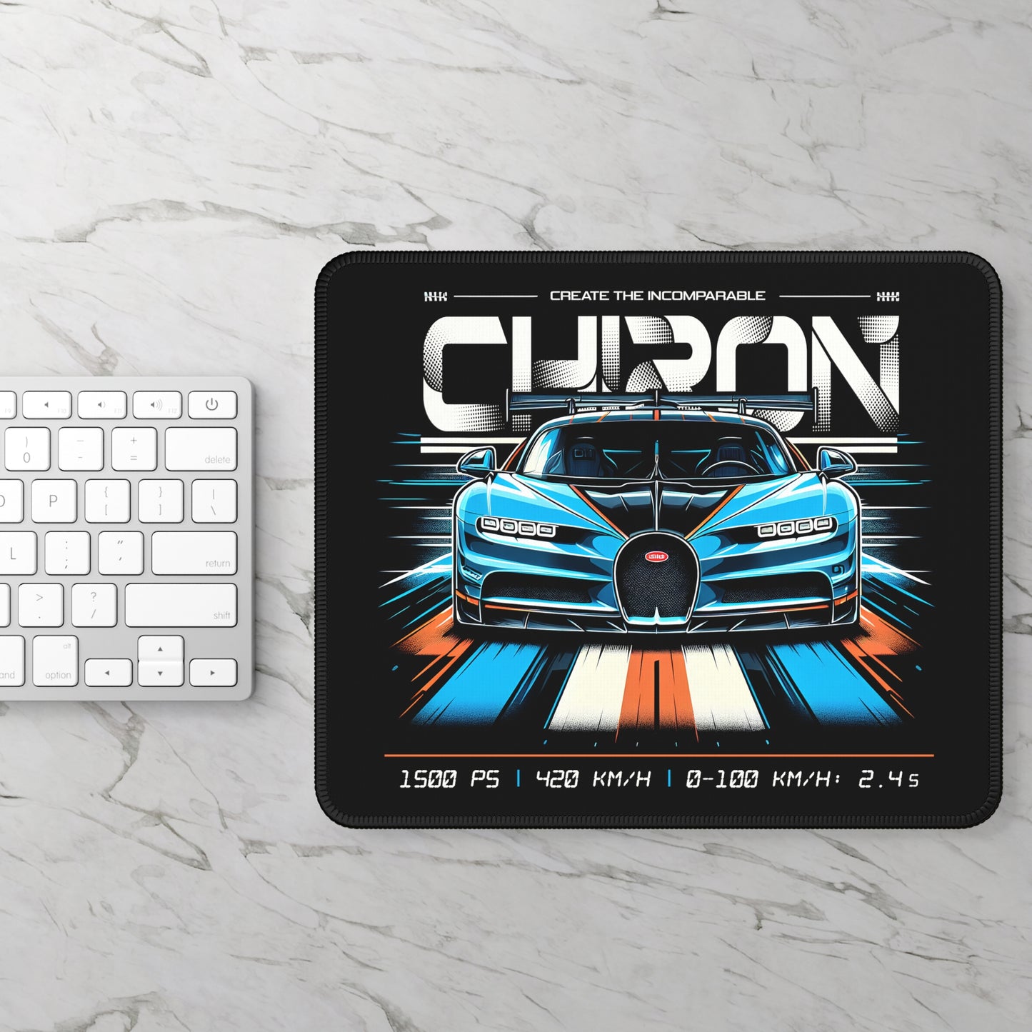 Bugatti Chiron (16-24') Mouse Pad