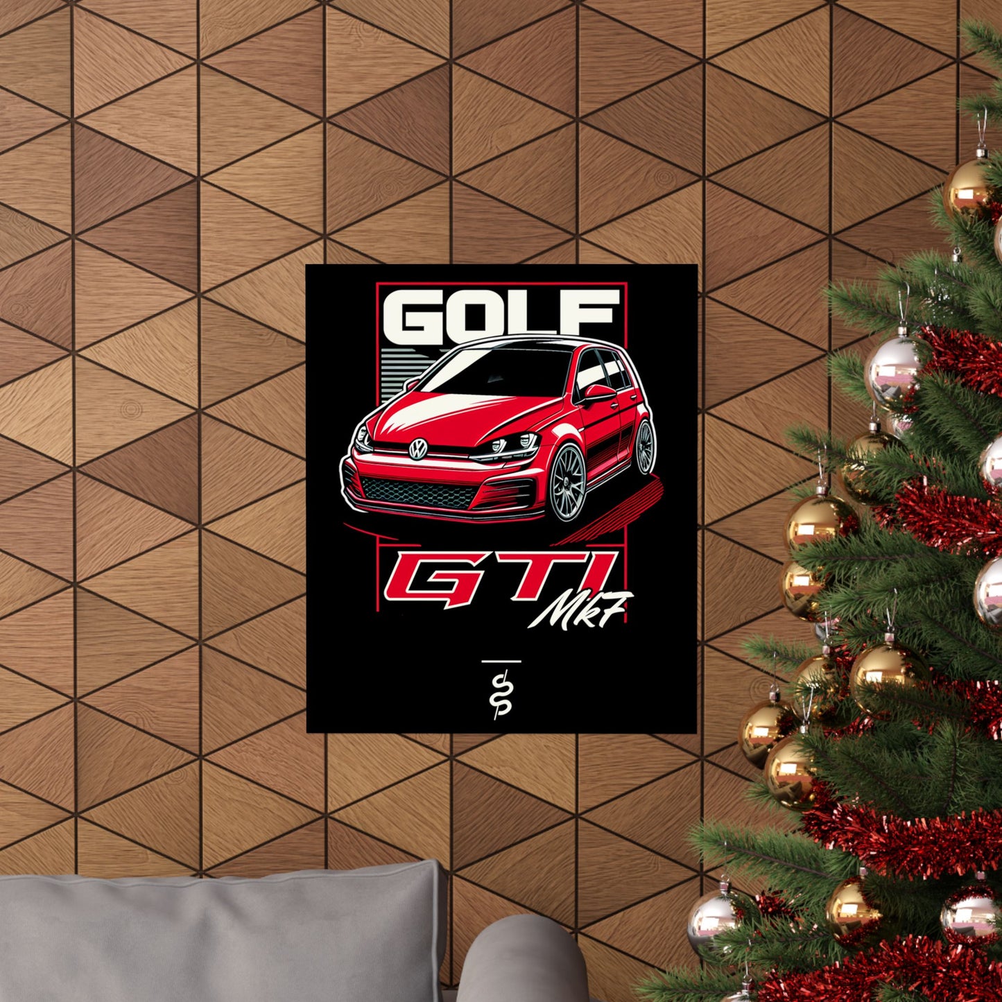 Volkswagen Golf GTI Mk7 (13-20') Poster
