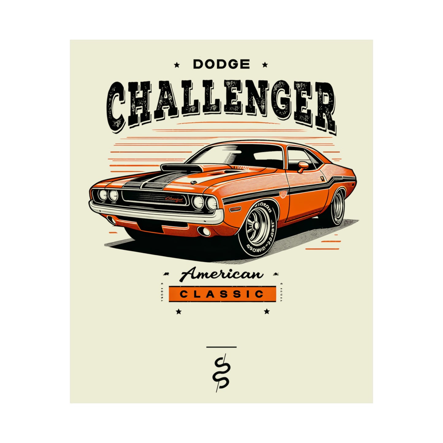 Dodge Challenger (70-74') Poster