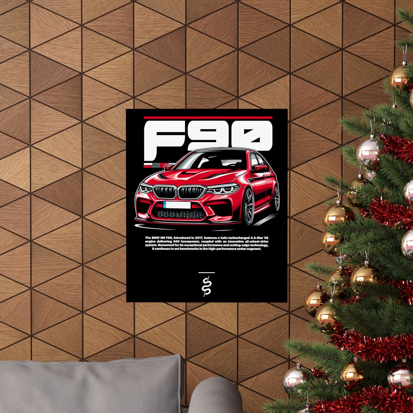 BMW M5 F90 (17-23') Poster