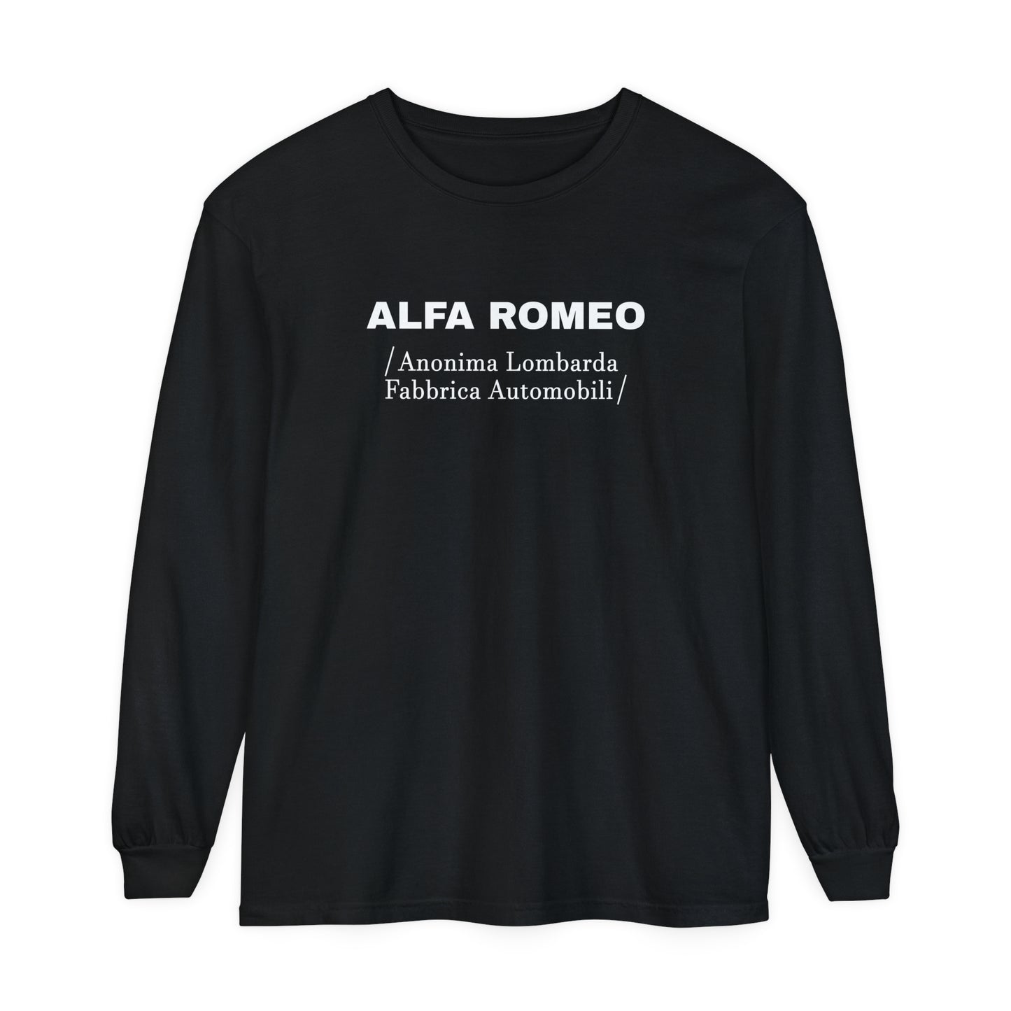 Alfa Romeo Giulia (16-24') Long Sleeve T-Shirt