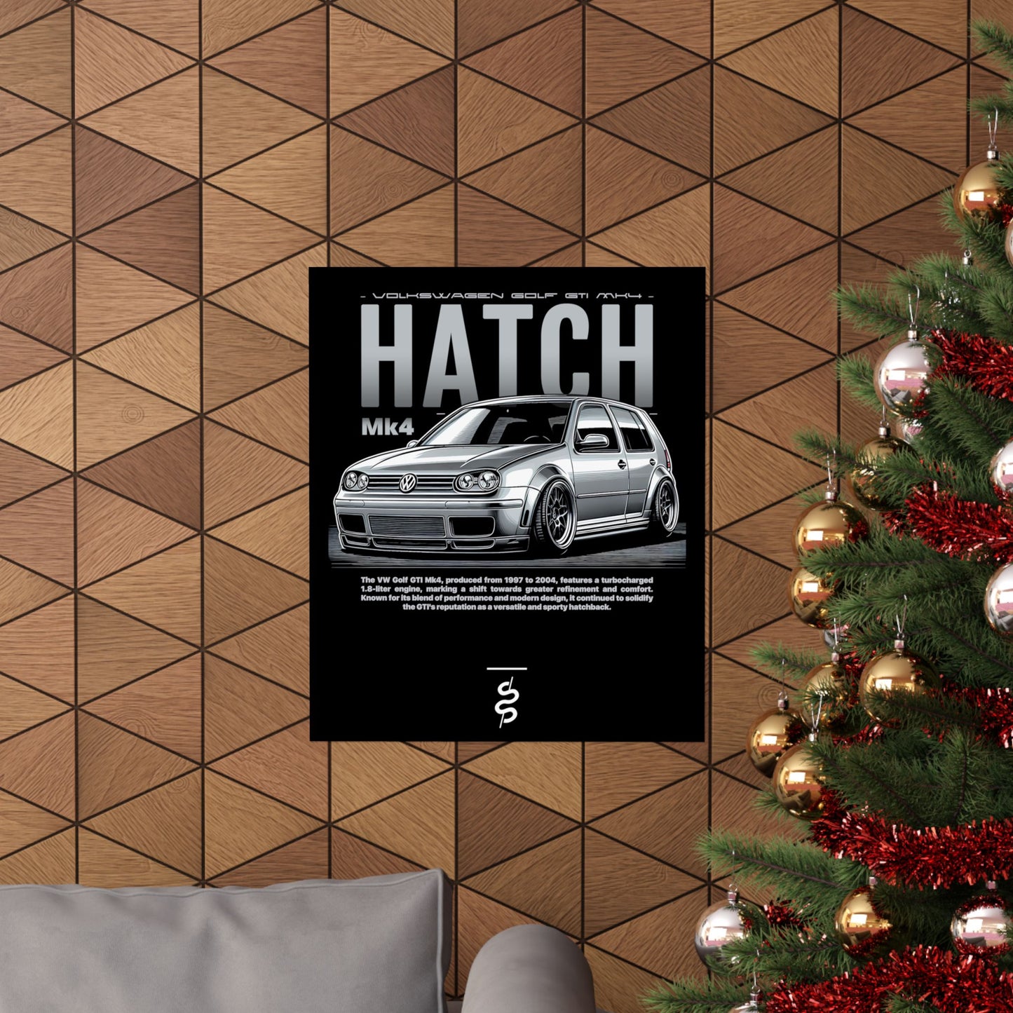 Volkswagen Golf GTI Mk4 (97-04') Poster