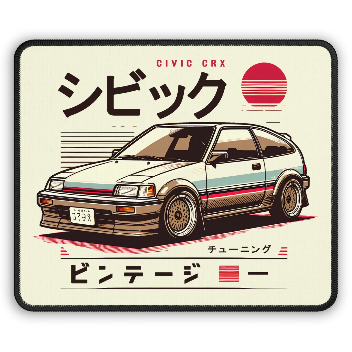 Honda Civic CRX (87-91') Mouse Pad