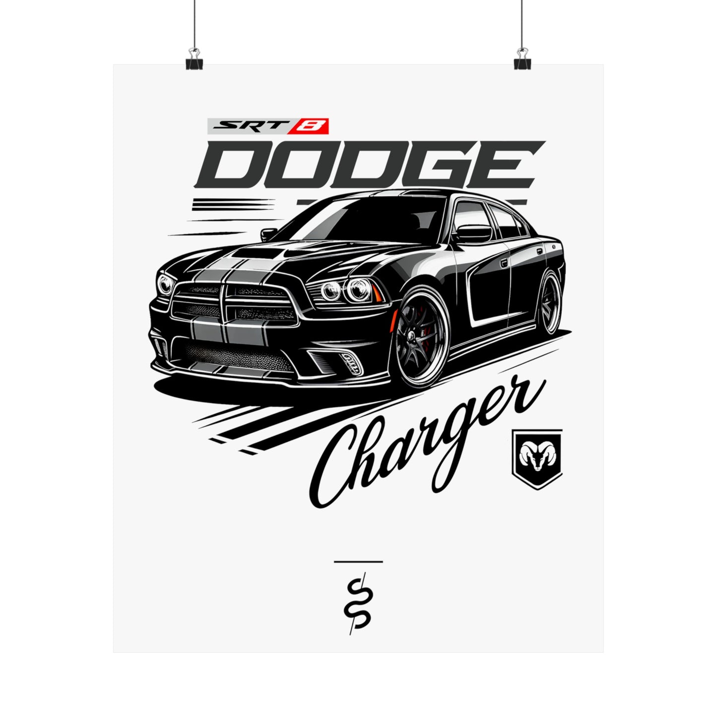 Dodge Charger SRT8 (11-14') Poster