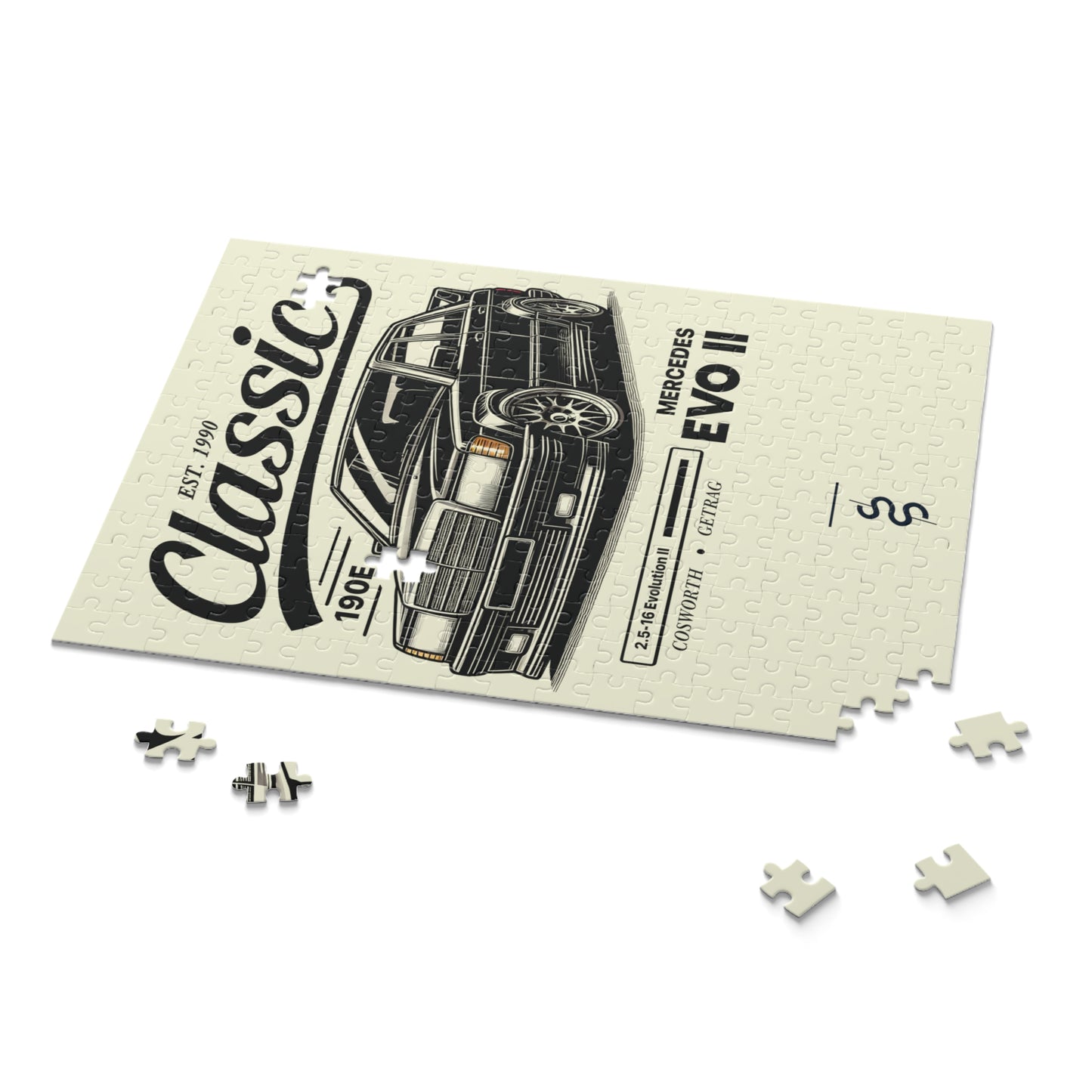 Mercedes 190E Evo II (90-92') Jigsaw Puzzle