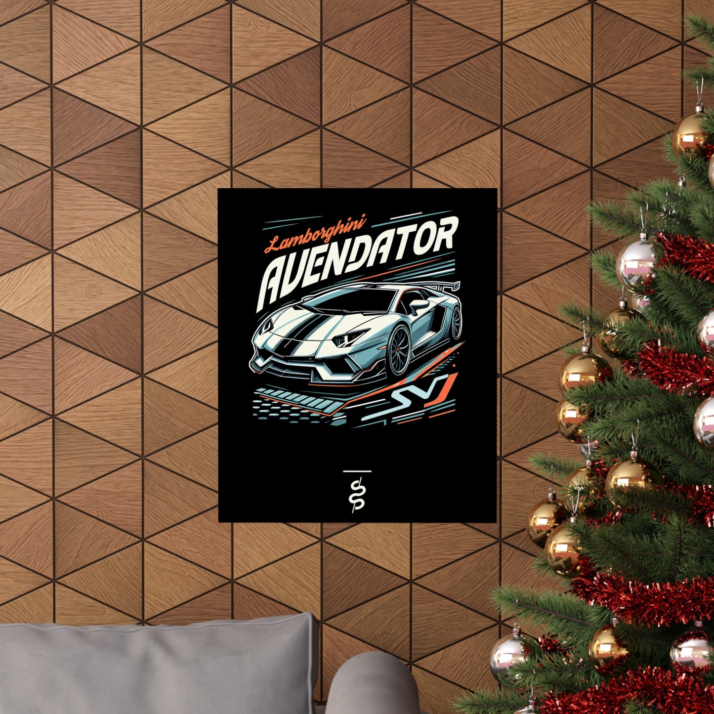 Lamborghini Aventador (11-23') Poster