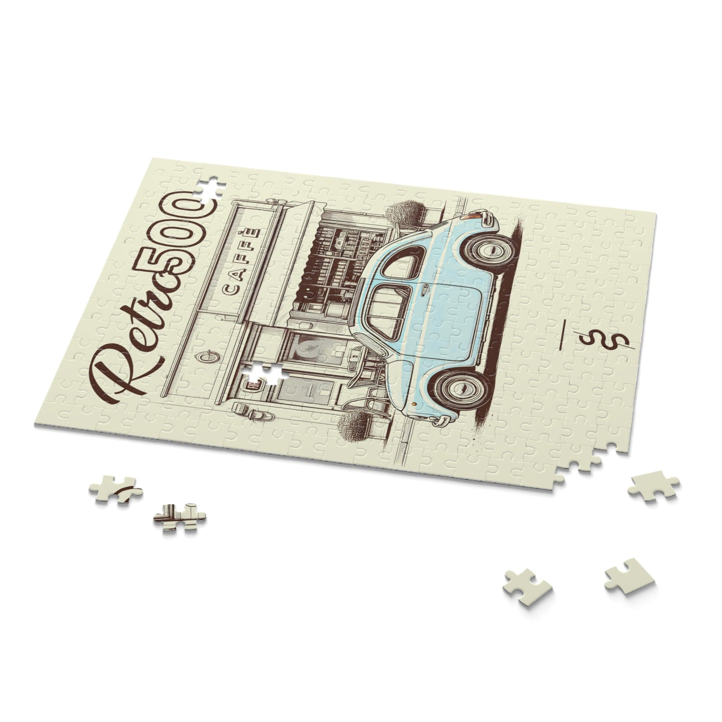 Fiat 500 (57-75') Jigsaw Puzzle