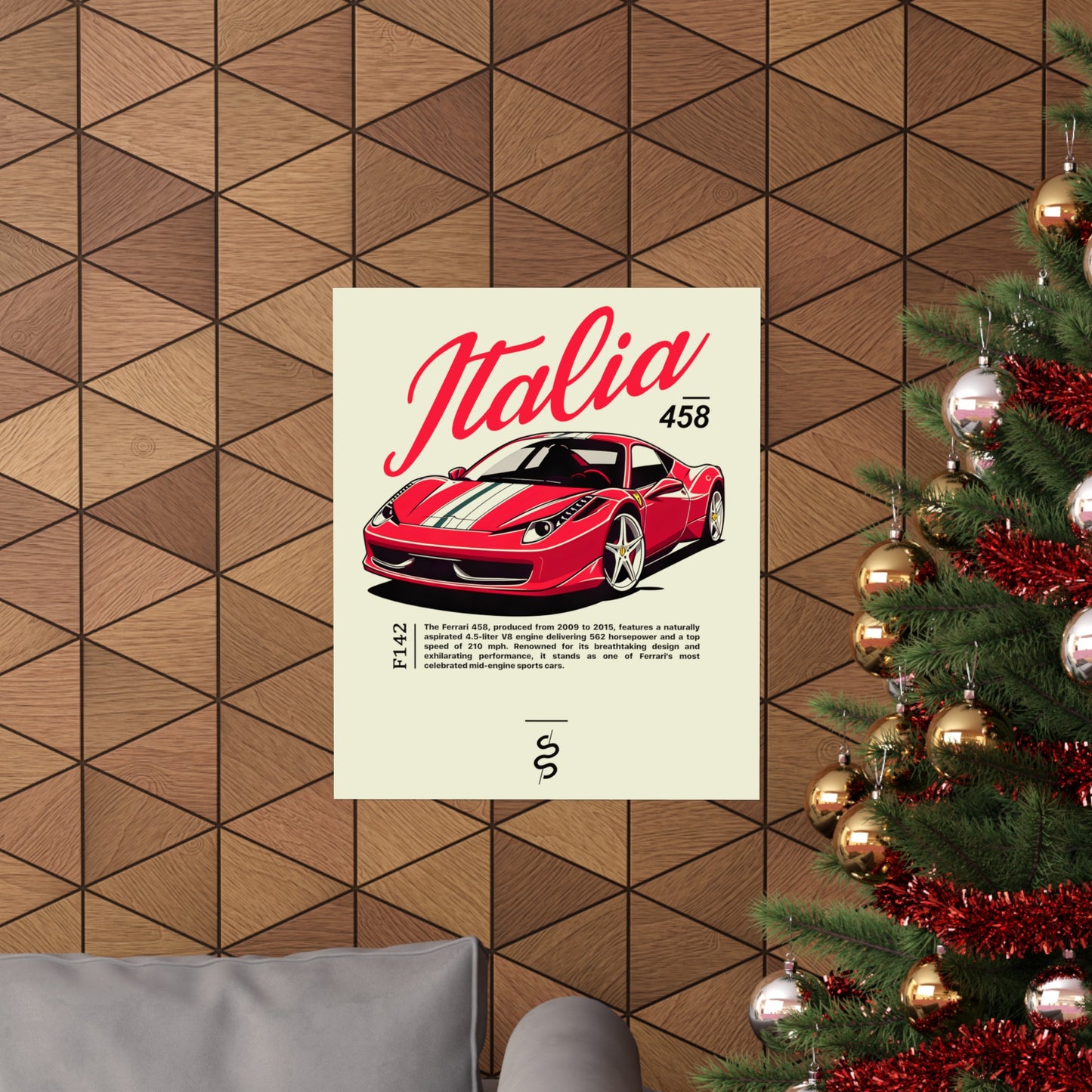 Ferrari 458 Italia (09-15') Poster