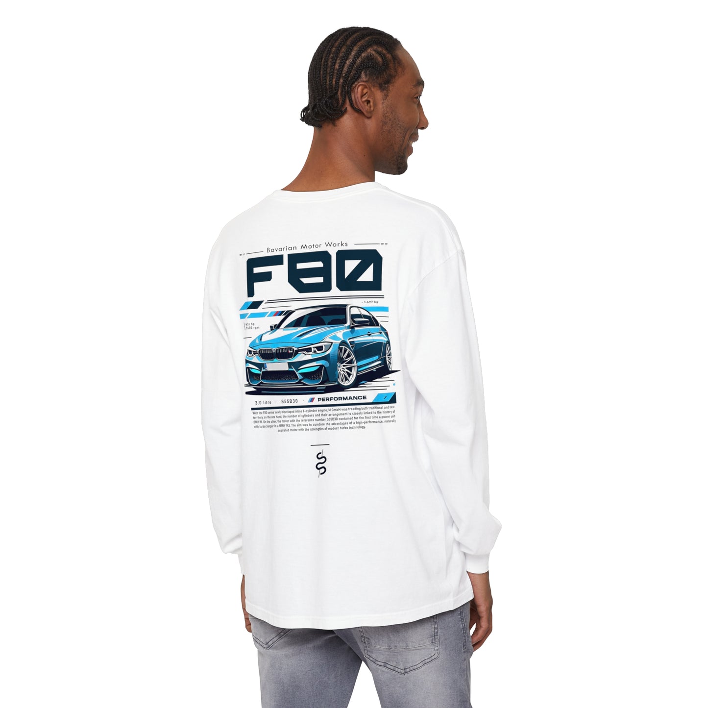 BMW M3 F80 (15-19') Long Sleeve T-Shirt