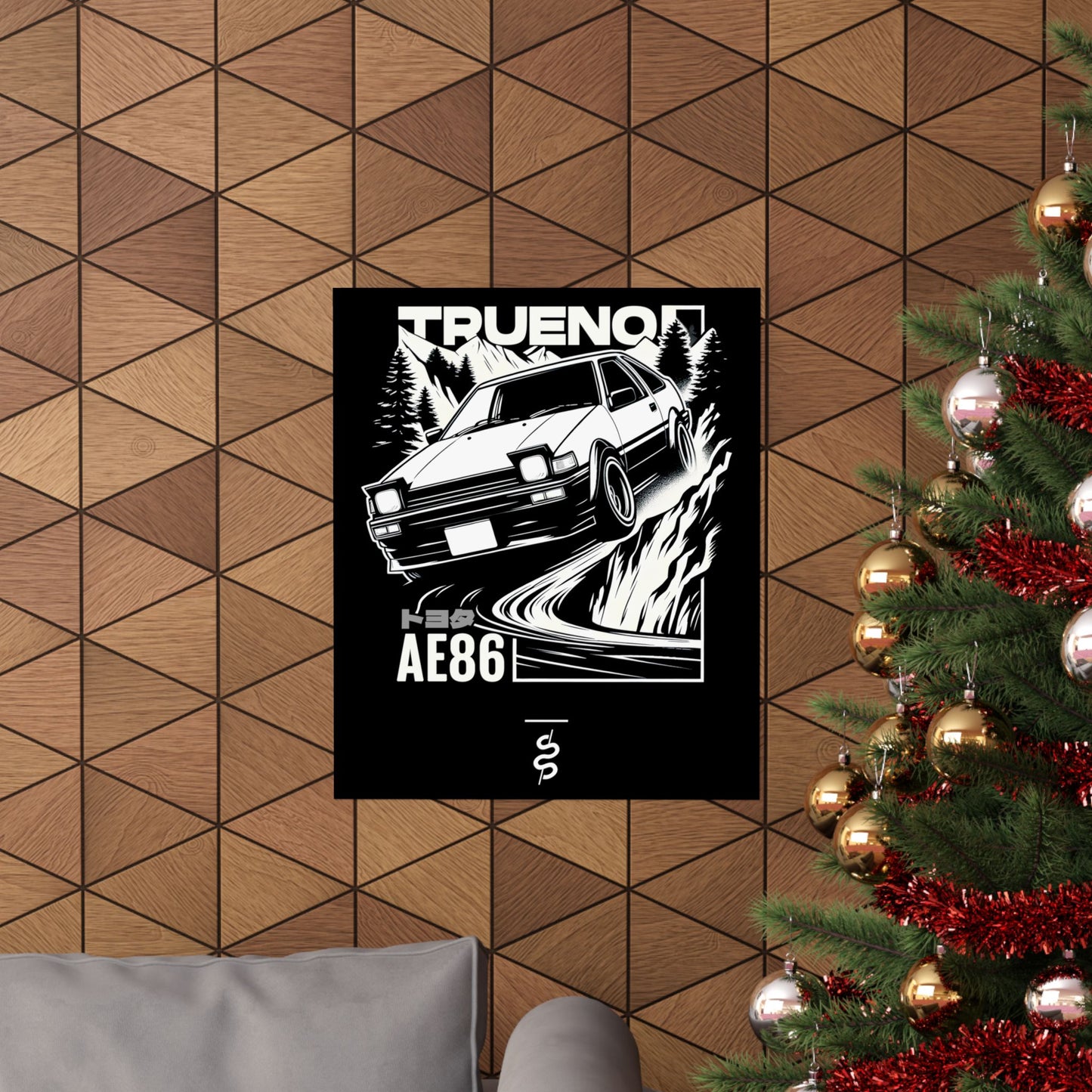 Toyota Corolla Trueno AE86 (83-87') Poster