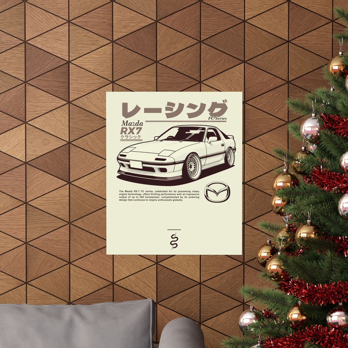 Mazda RX-7 - FC (85-91') Poster