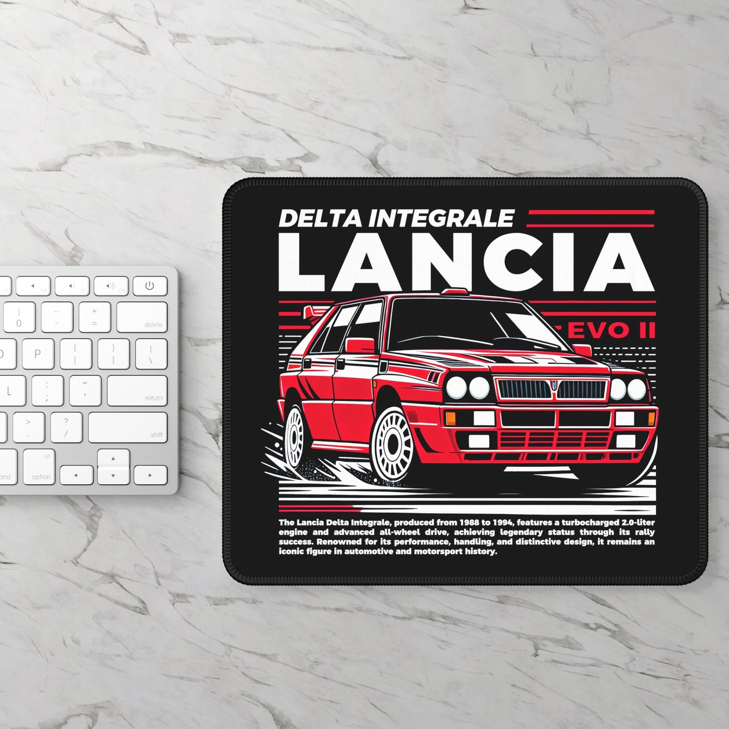 Lancia Delta Integrale (87-94') Mouse Pad
