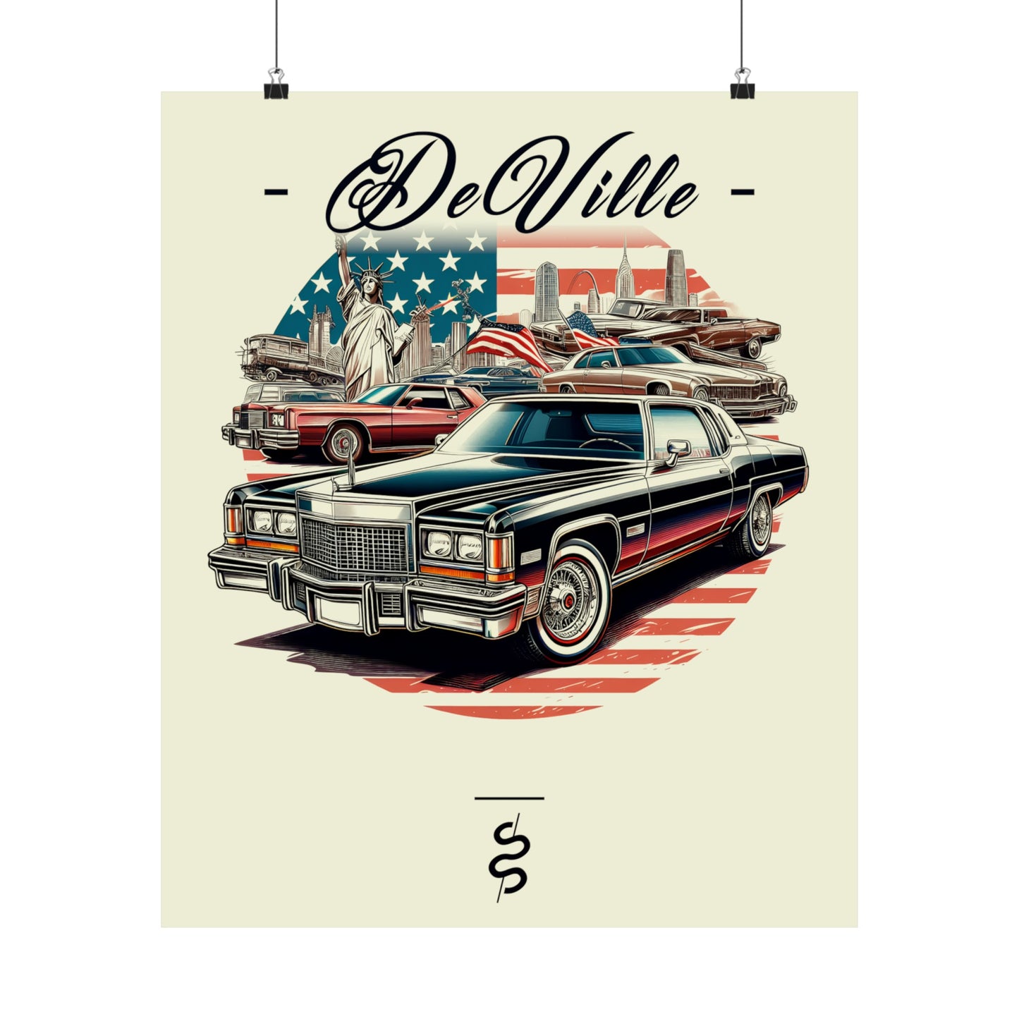 Cadillac DeVille (77-84') Poster