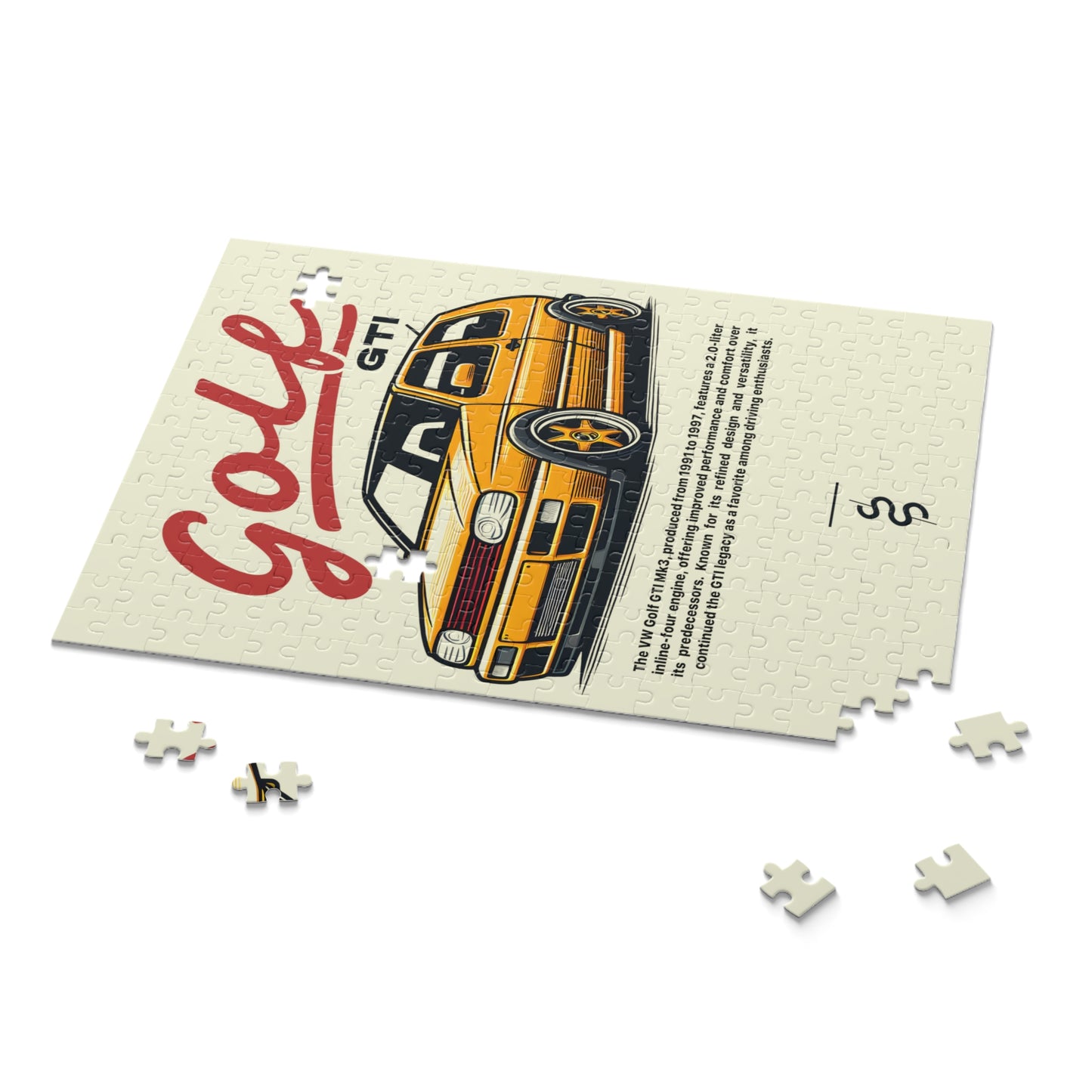 Volkswagen Golf GTI Mk3 (91-98') Jigsaw Puzzle