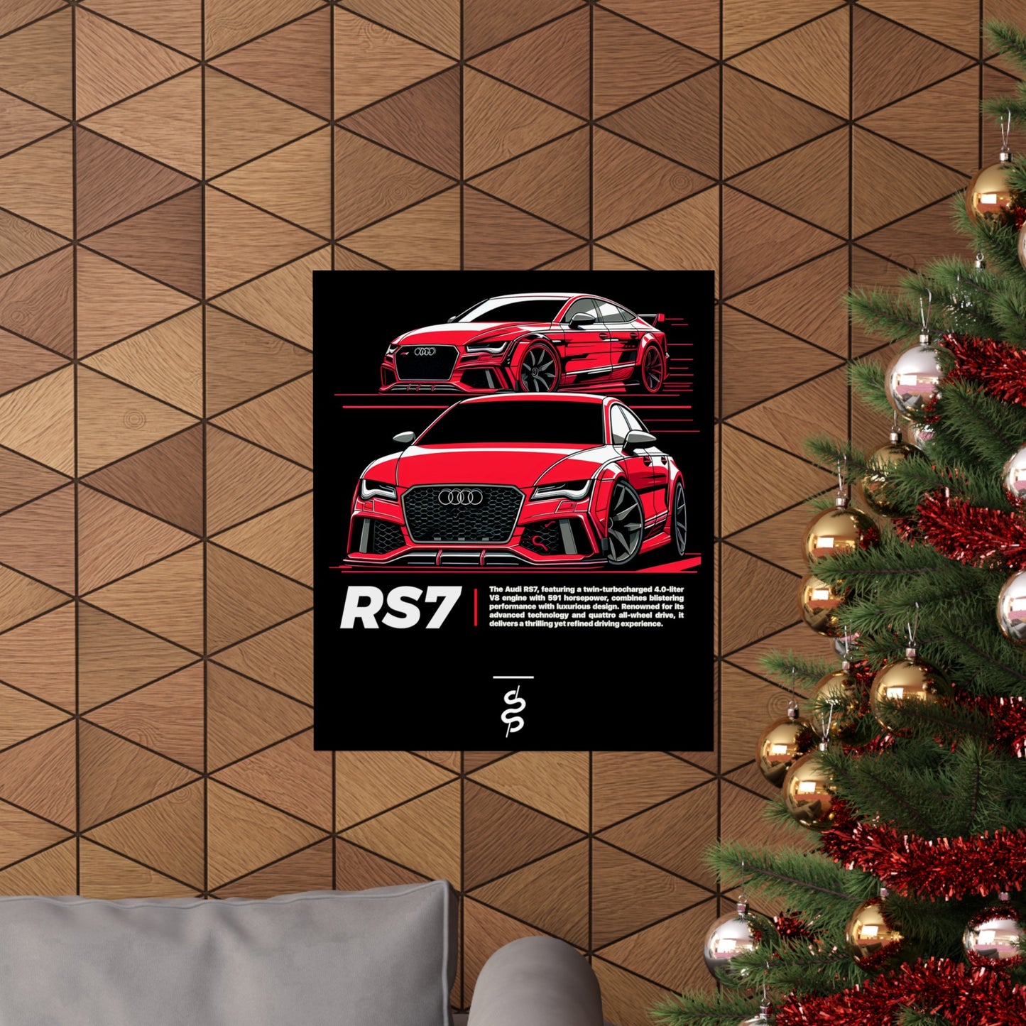 Audi RS7 (14-18') Poster