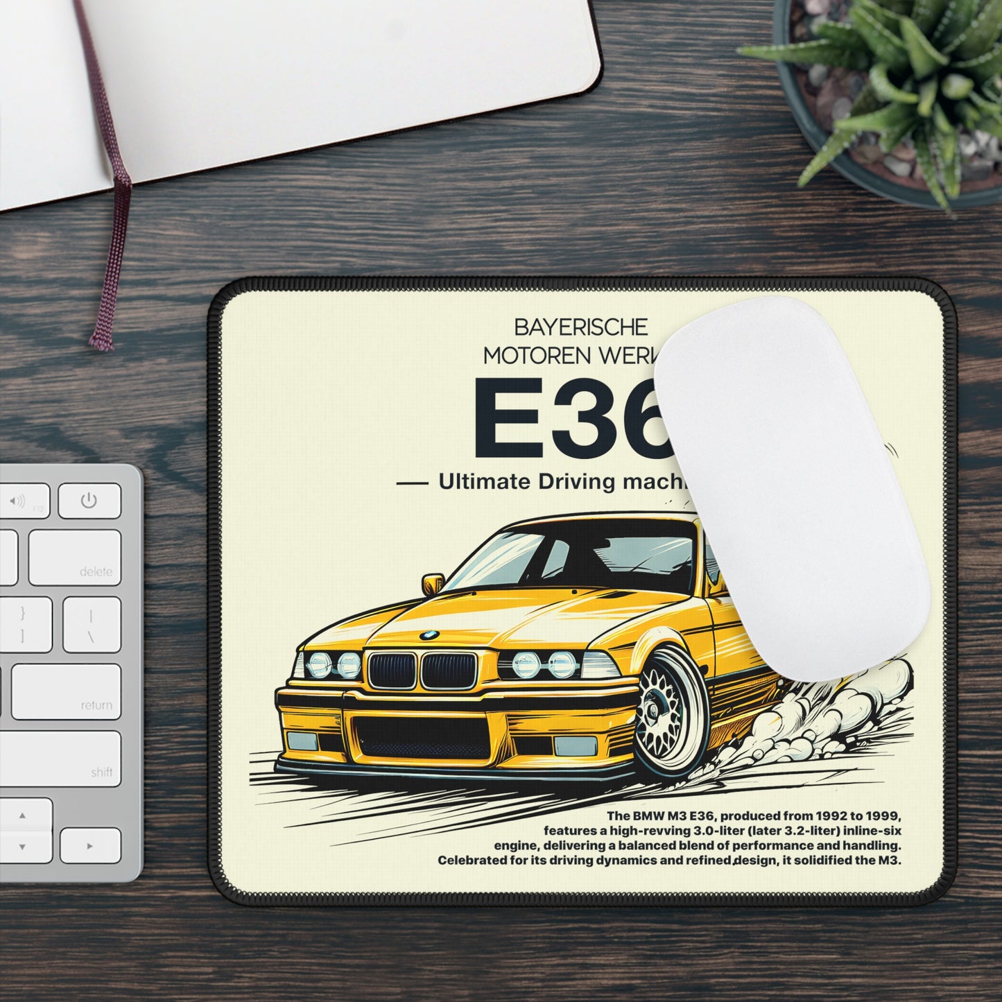 BMW M3 E36 (92-99') Mouse Pad