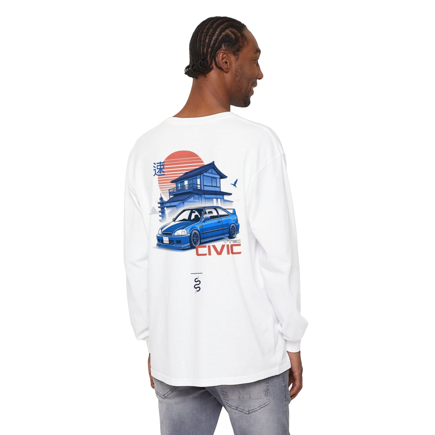 Honda Civic 6th Gen (96-00') Long Sleeve T-Shirt