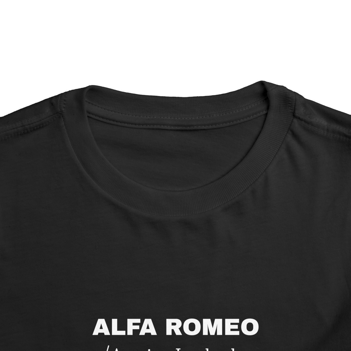 Alfa Romeo Giulia (16-24') Toddler T-Shirt