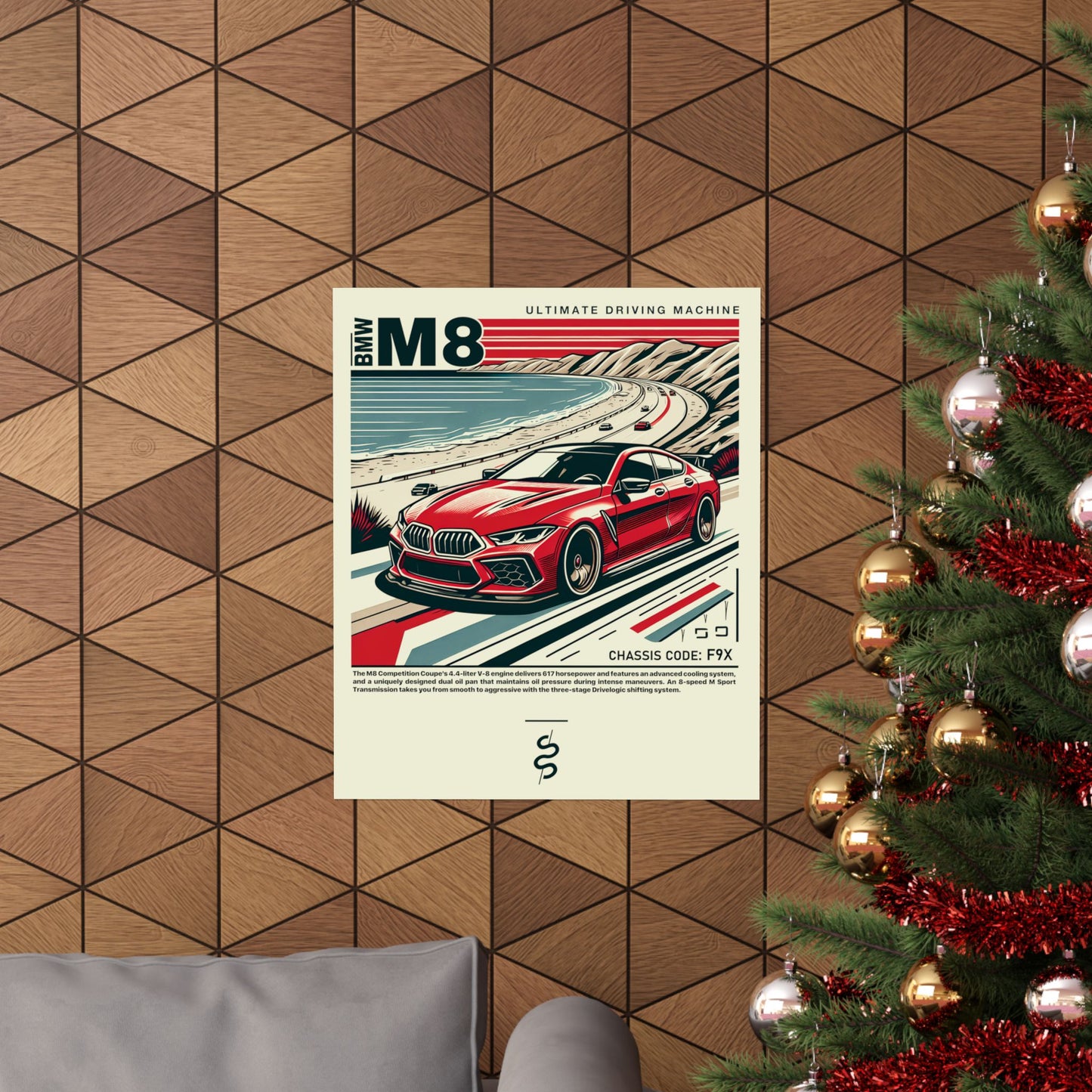 BMW M8 F92 (20-24') Poster