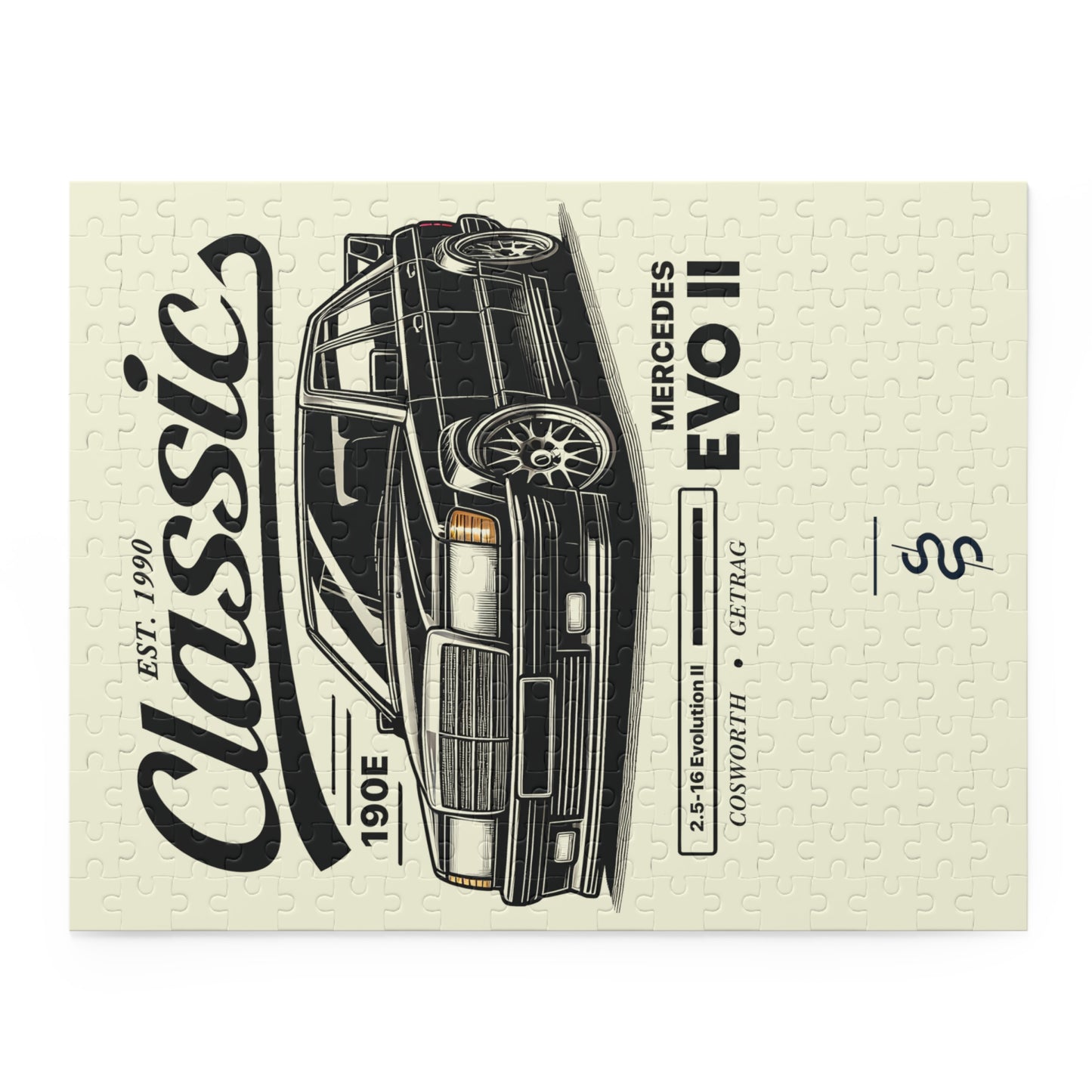 Mercedes 190E Evo II (90-92') Jigsaw Puzzle