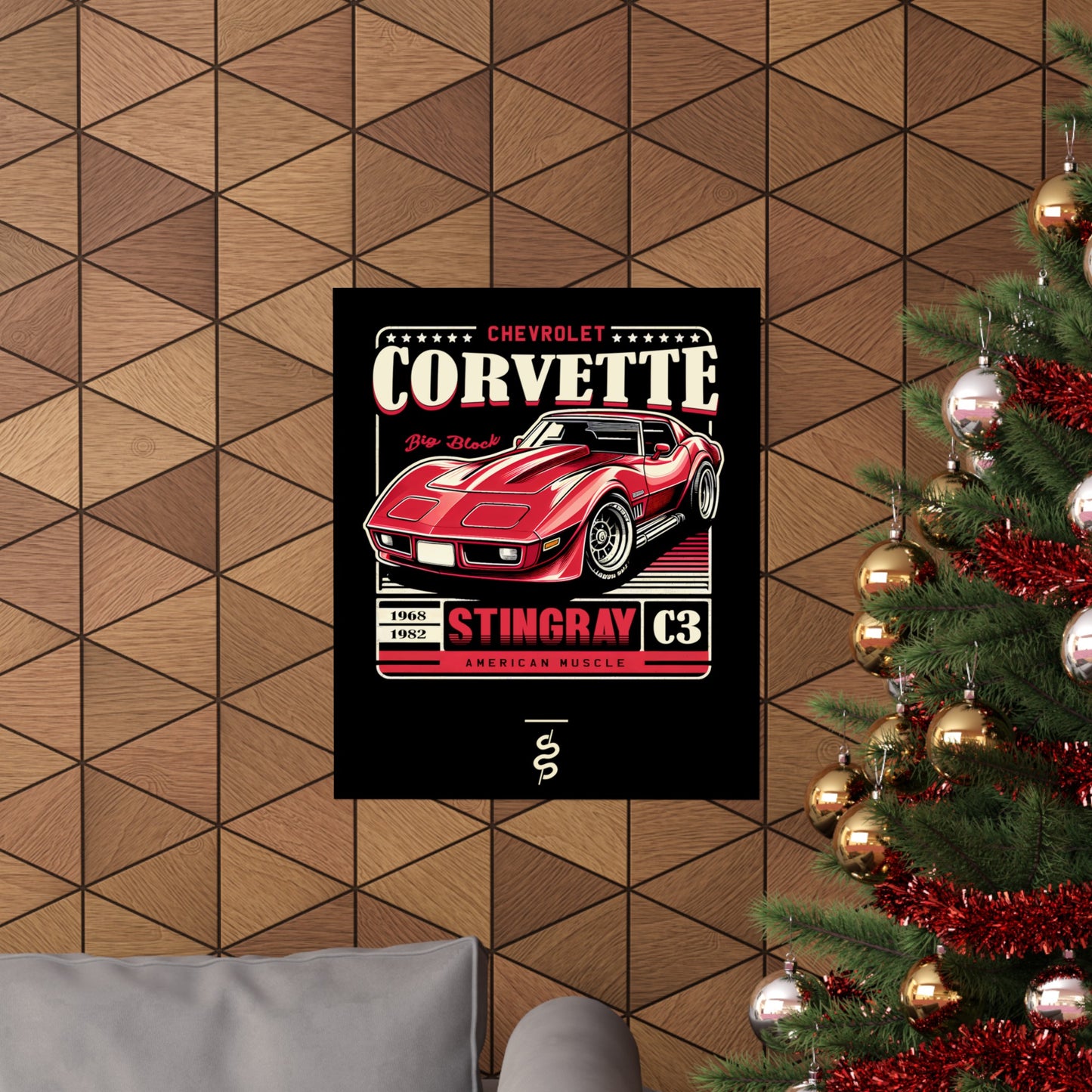 Chevrolet Corvette C3 (68-82') Poster