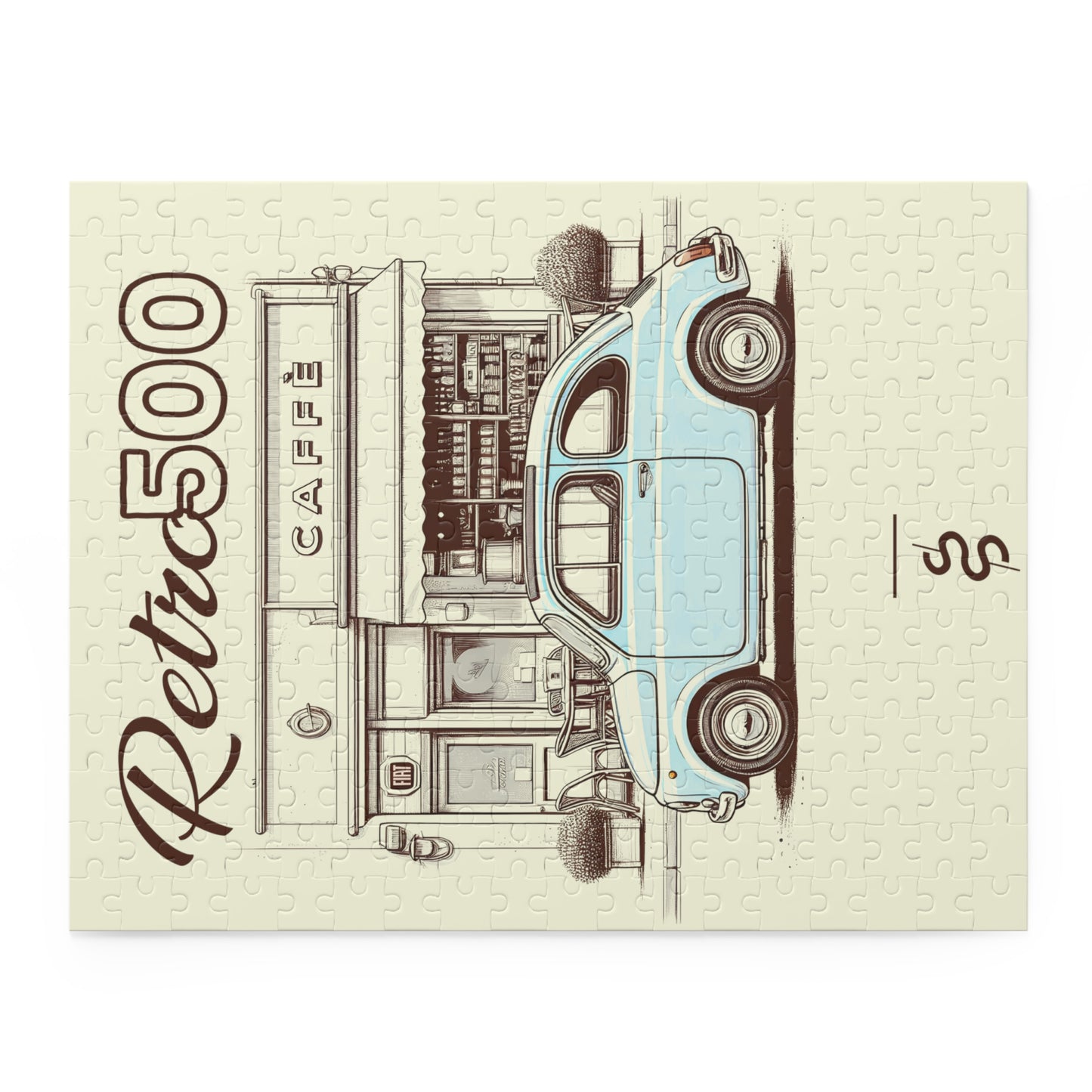 Fiat 500 (57-75') Jigsaw Puzzle