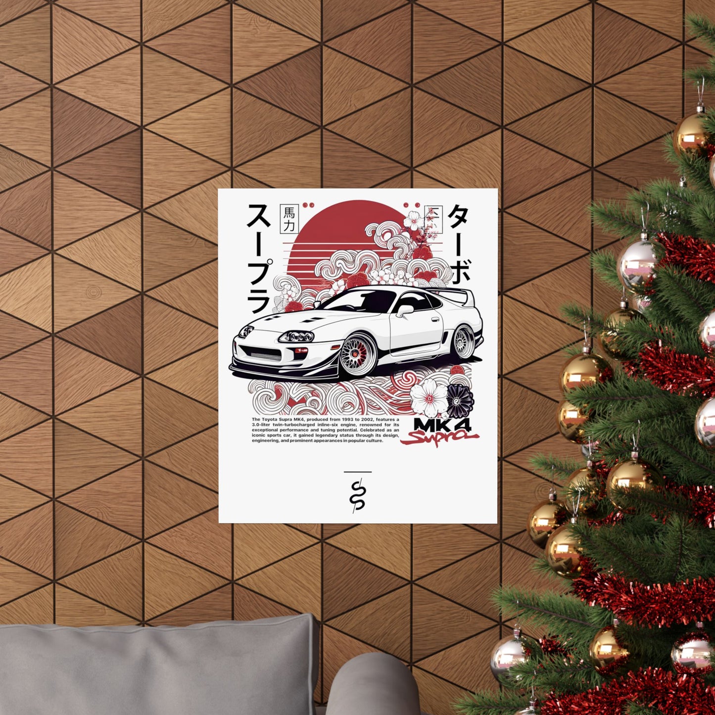 Toyota Supra Mk4 (93-02') Poster