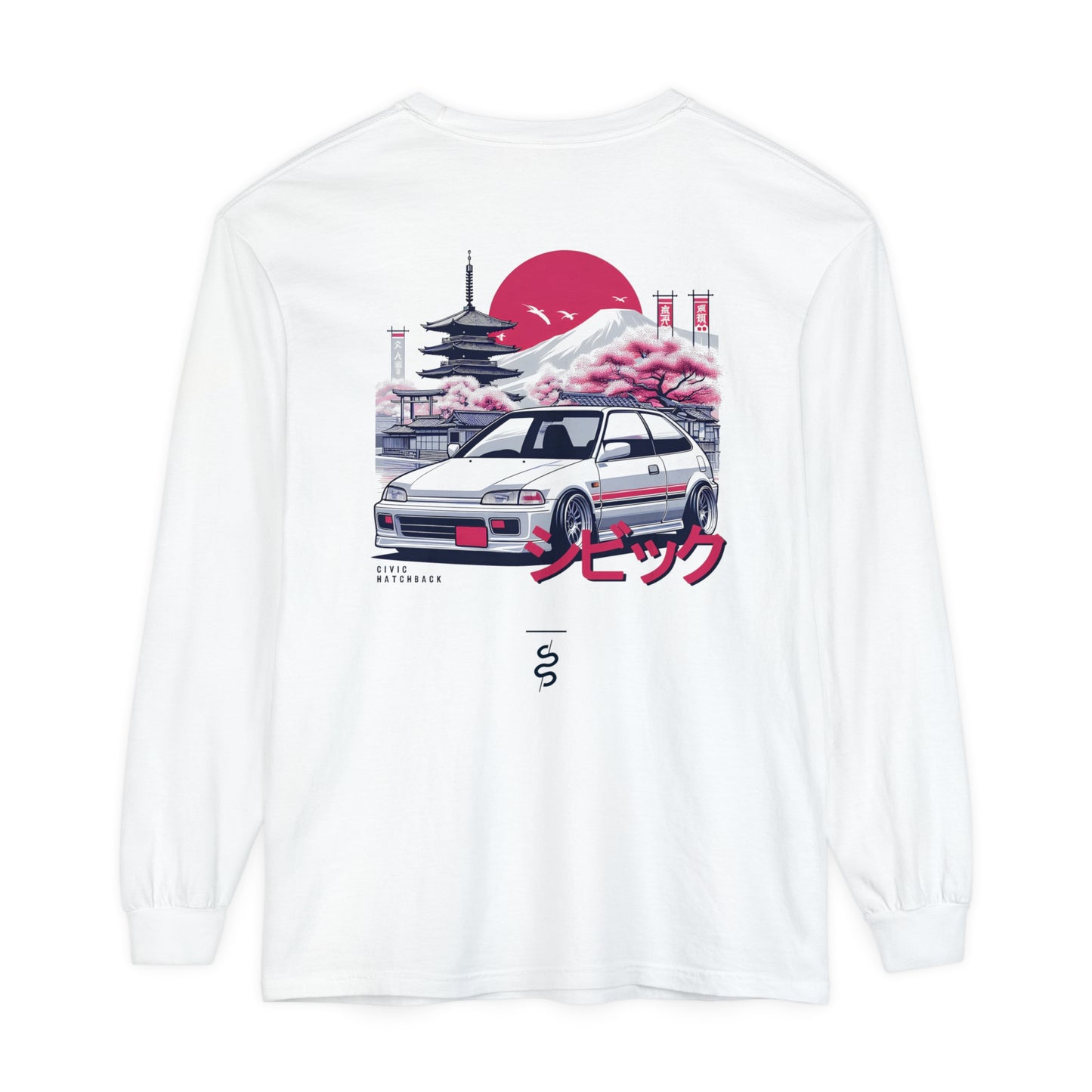 Honda Civic 5th Gen (91-95') Long Sleeve T-Shirt