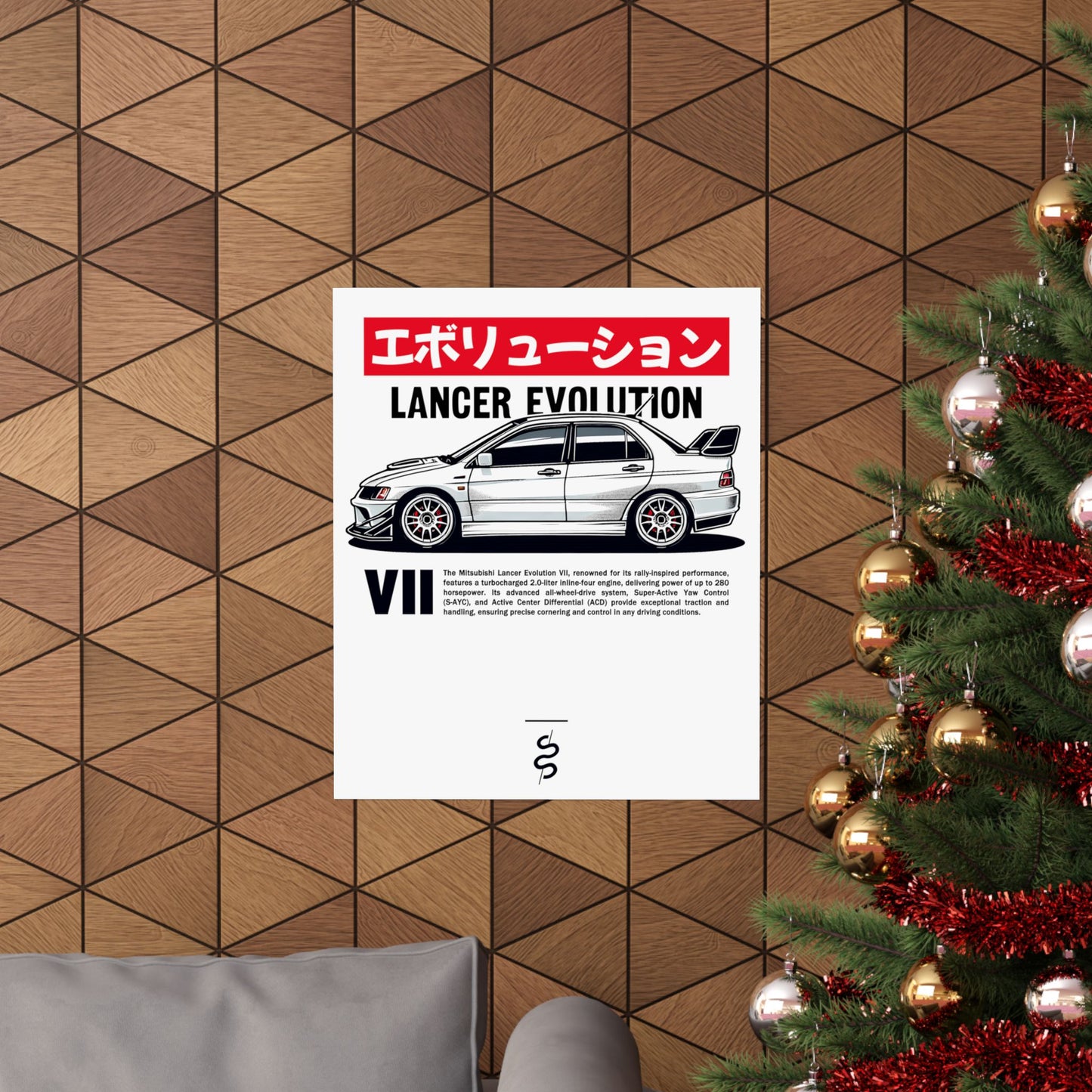 Mitsubishi Evolution VII (01-02') Poster
