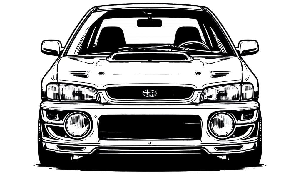 Subaru STI 22B (98')