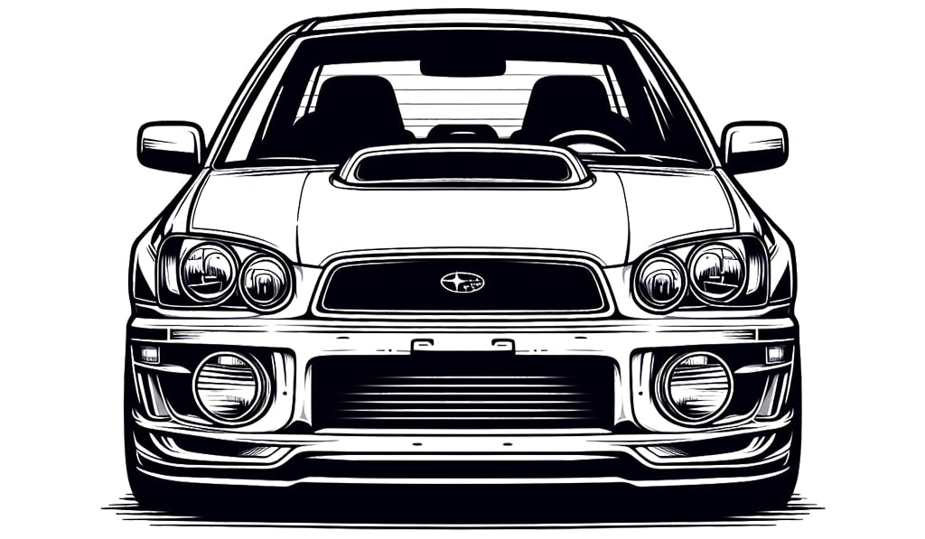 Subaru WRX STI Blobeye (04-05')