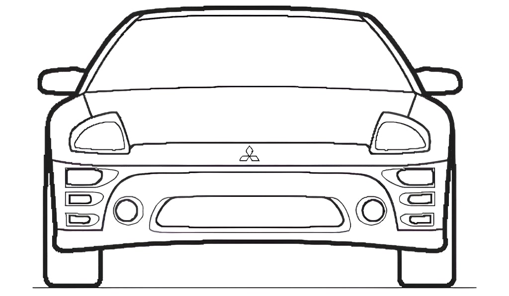 Mitsubishi Eclipse 3rd Gen (00-05')