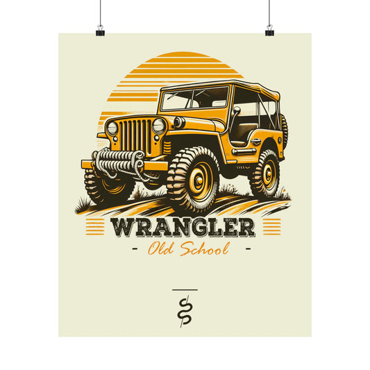 Jeep Wrangler (44-86') Poster