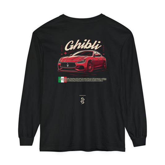 Maserati Ghibli (13-24') Long Sleeve T-Shirt