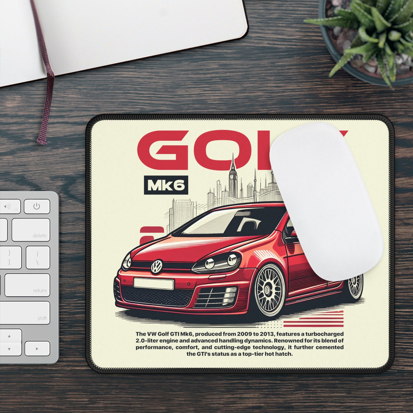 Volkswagen Golf GTI Mk6 (09-13') Mouse Pad