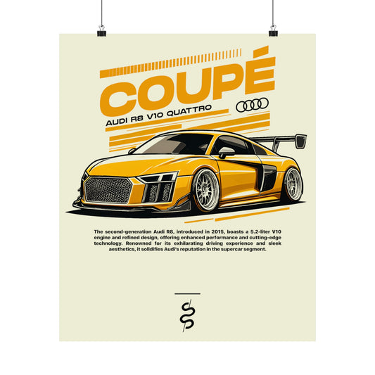 Audi R8 (15-23') Poster