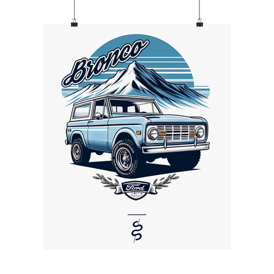 Ford Bronco (65-77') Poster