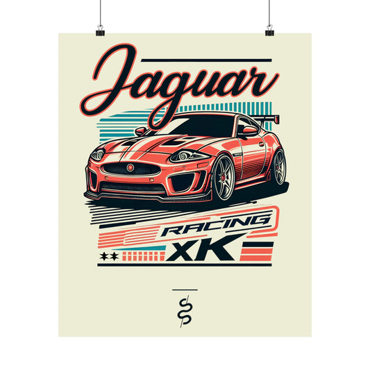 Jaguar XK (07-15') Poster