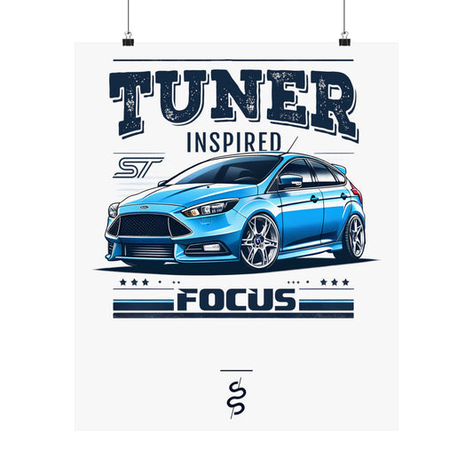 Ford Focus ST (15-18') Poster