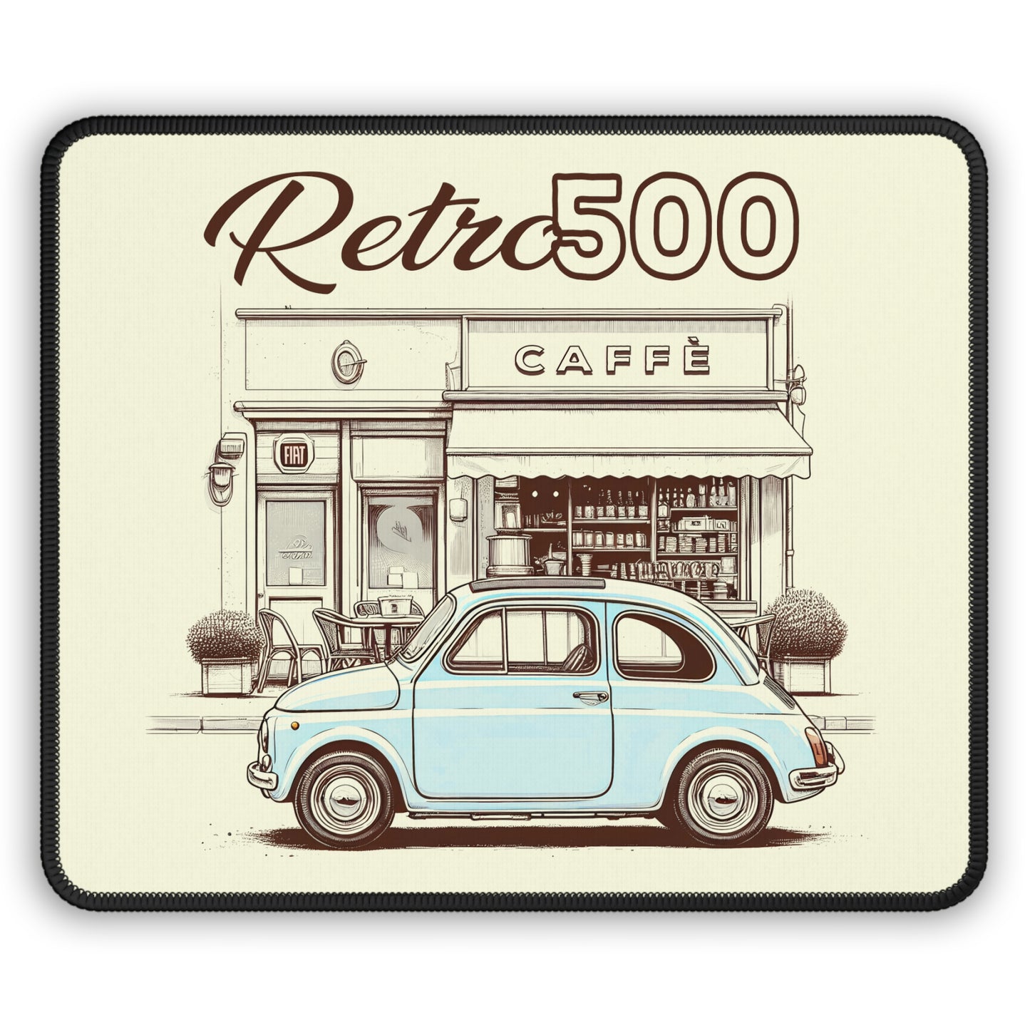 Fiat 500 (57-75') Mouse Pad