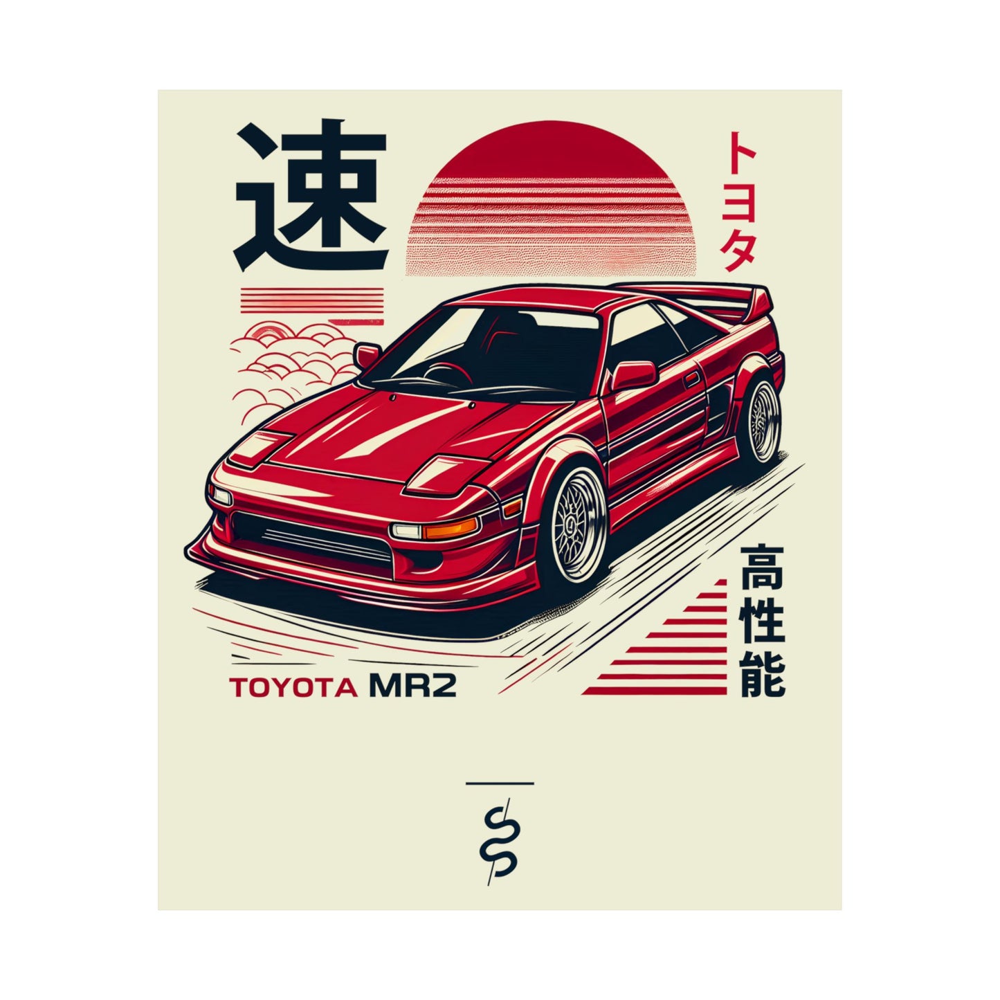 Toyota MR2 (89-99') Poster