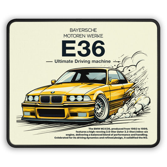 BMW M3 E36 (92-99') Mouse Pad