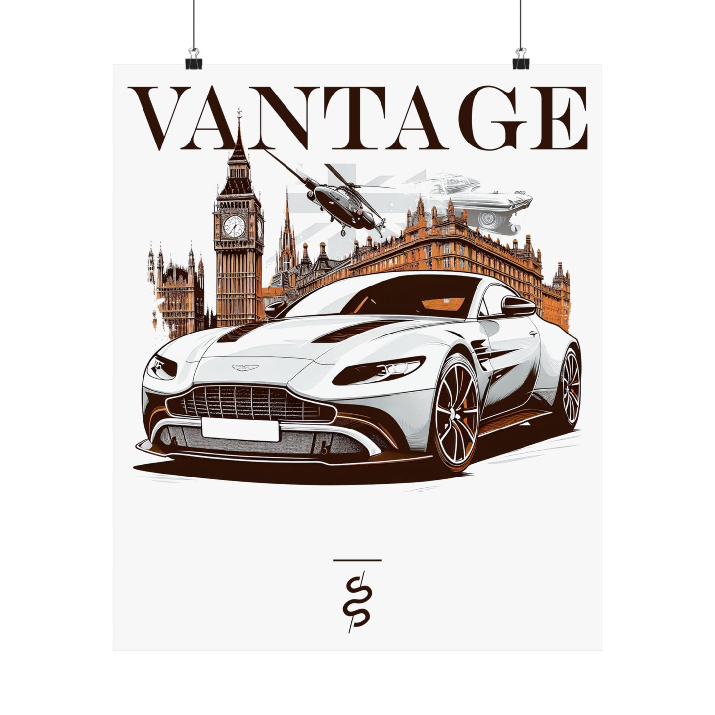 Aston Martin Vantage (18'+) Poster