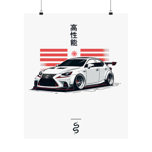 Lexus IS (14-20') Poster