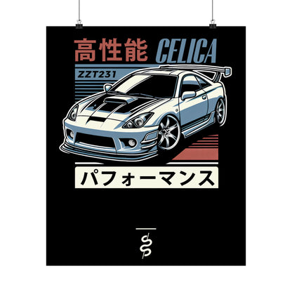 Toyota Celica ZZT231 (00-06') Poster