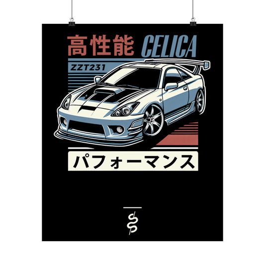 Toyota Celica ZZT231 (00-06') Poster