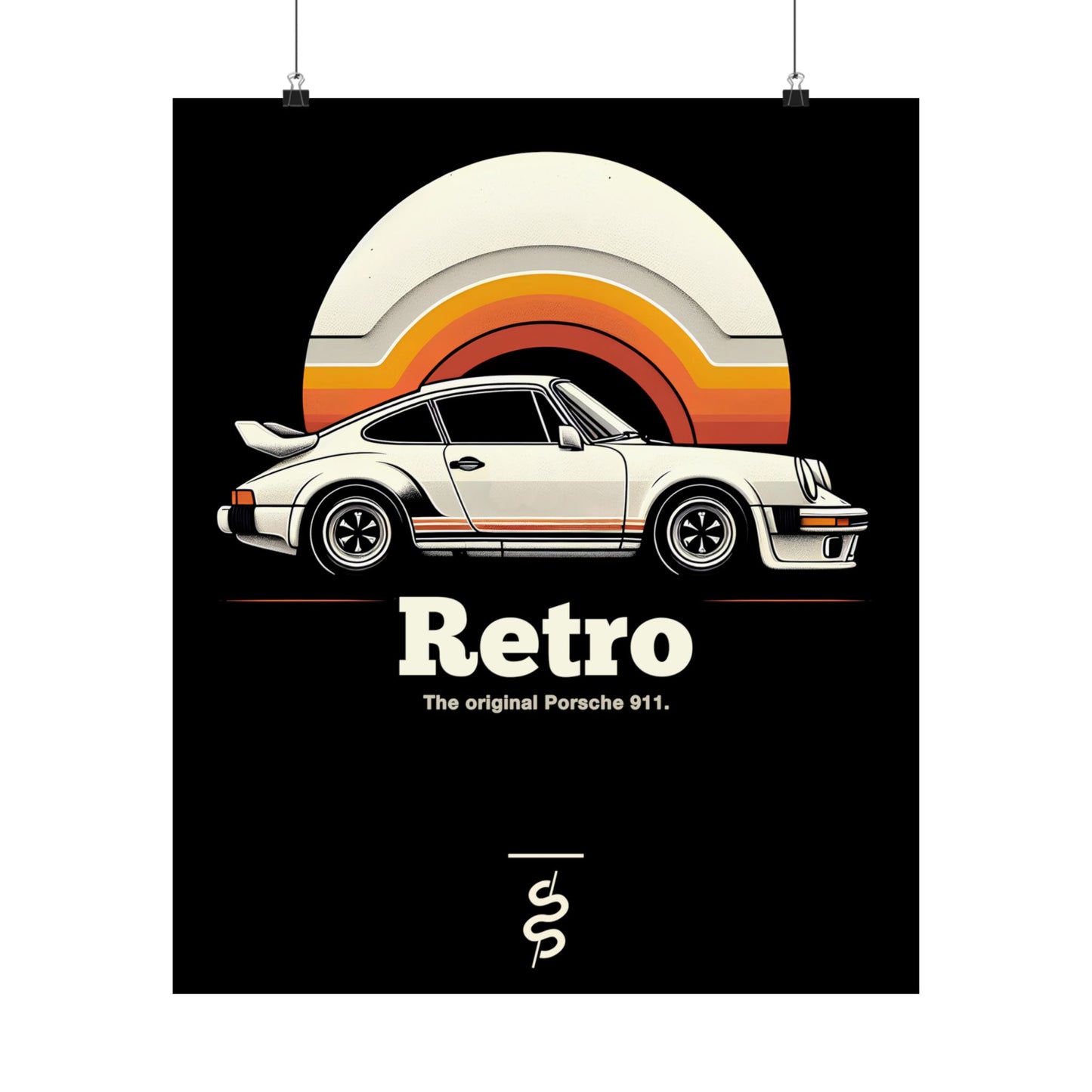 Porsche 911 - 930 (74-89') Poster