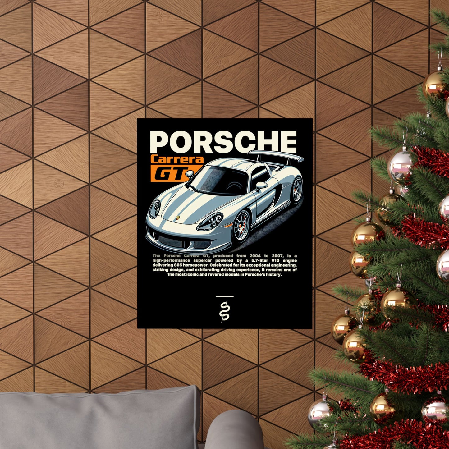 Porsche Carrera GT (04-06') Poster