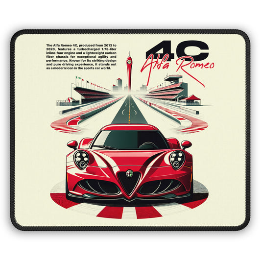 Alfa Romeo 4C (14-20') Mouse Pad